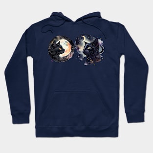 Nocturnal Cats Hoodie